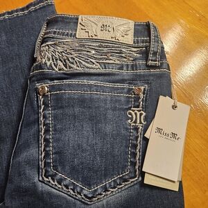Miss Me Women's Dark Blue Skinny Jeans